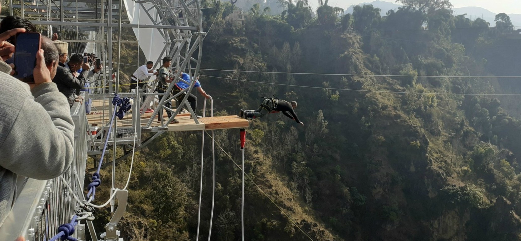 Bungee Jumping in Nepal